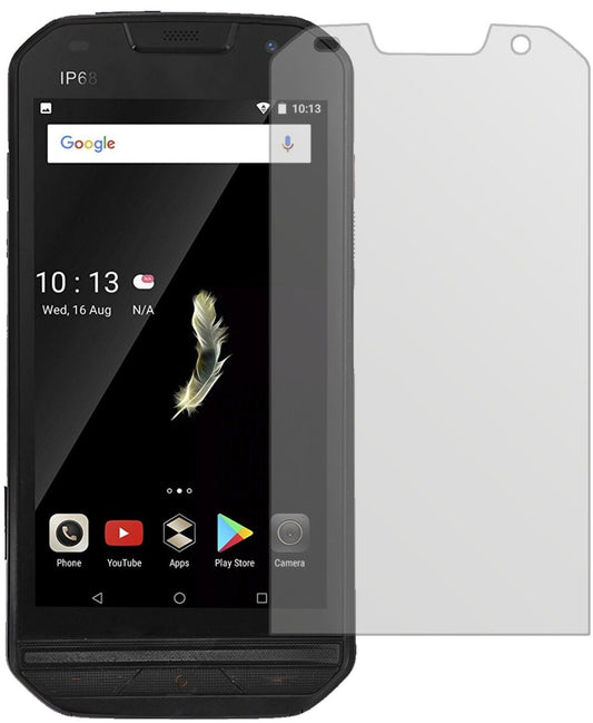 Matte Displayschutzfolie von dipos passend für Doogee S30, präziser Zuschnitt und blasenfrei montiert