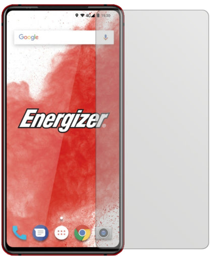 EnergizerPower Max P18K Pop mit aufgebrachter dipos Displayschutzfolie, die lästige Fingerabdrücke minimiert