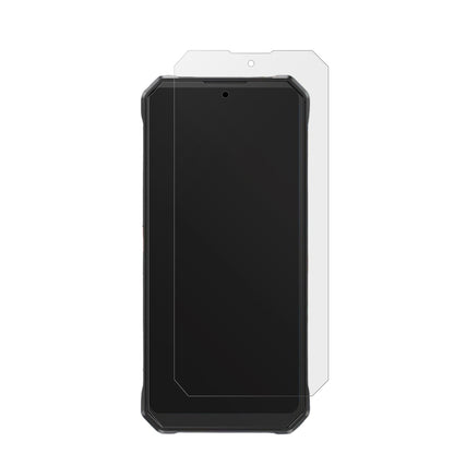 FossibotF109S Outdoor mit aufgebrachter dipos Displayschutzfolie, die lästige Fingerabdrücke minimiert