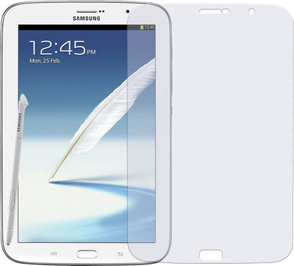 Galaxy Note 8.0 N5110Samsung mit aufgebrachter dipos Displayschutzfolie, die lästige Fingerabdrücke minimiert