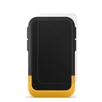 GarminEtrex SE mit aufgebrachter dipos Displayschutzfolie, die lästige Fingerabdrücke minimiert