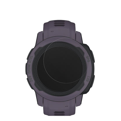 GarminInstinct 2S (40mm) mit aufgebrachter dipos Displayschutzfolie, die lästige Fingerabdrücke minimiert