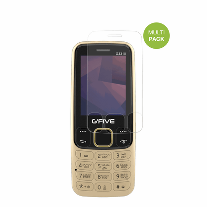 GFiveG3310 New mit aufgebrachter dipos Displayschutzfolie, die lästige Fingerabdrücke minimiert