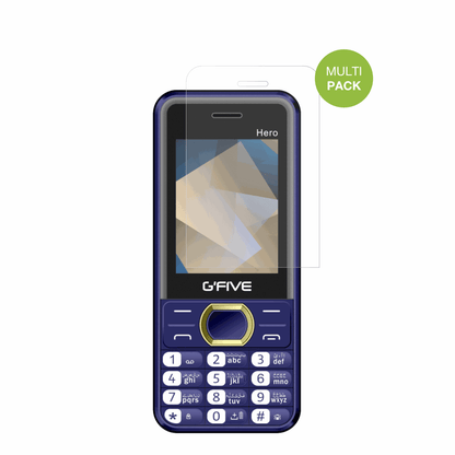 GFiveHero New mit aufgebrachter dipos Displayschutzfolie, die lästige Fingerabdrücke minimiert