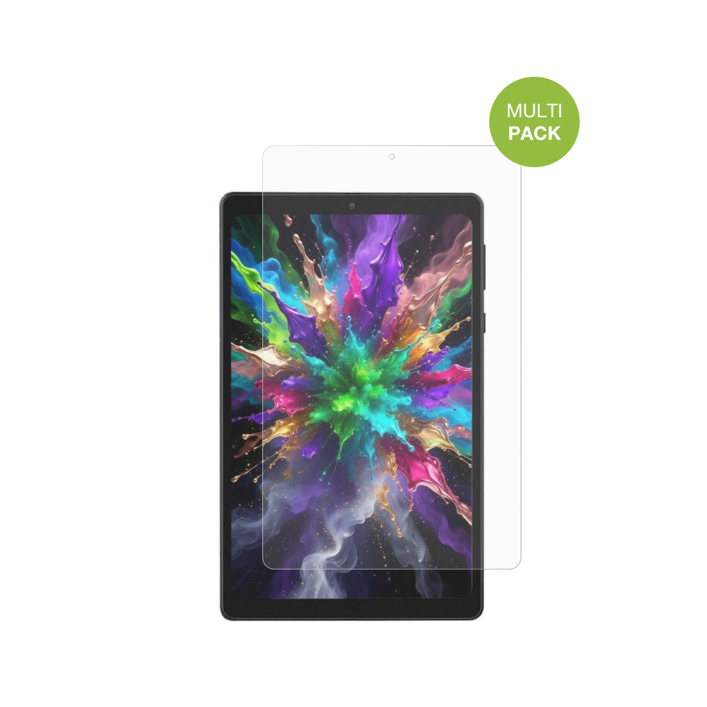 HeadwolfFPad 6 mit aufgebrachter dipos Displayschutzfolie, die lästige Fingerabdrücke minimiert