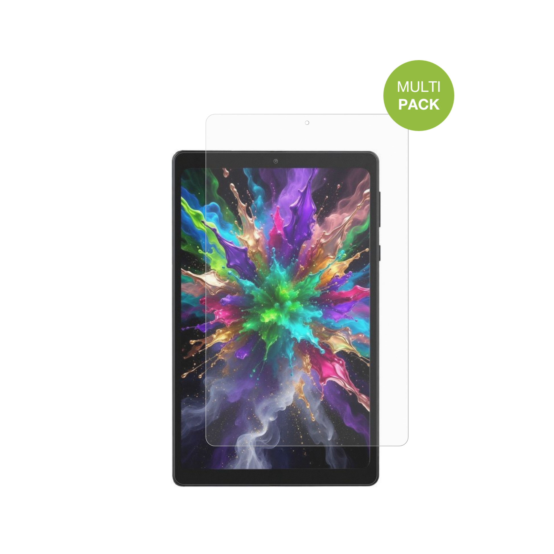 HeadwolfFPad 6 mit aufgebrachter dipos Displayschutzfolie, die lästige Fingerabdrücke minimiert
