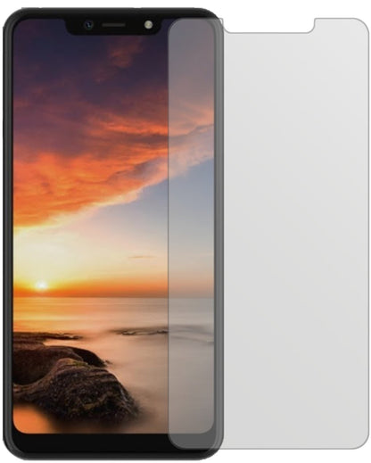 HisenseH18 mit aufgebrachter dipos Displayschutzfolie, die lästige Fingerabdrücke minimiert