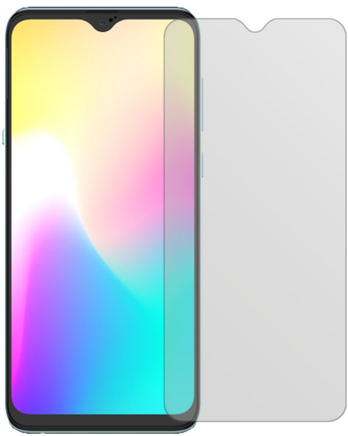 HisenseInfinity H30 mit aufgebrachter dipos Displayschutzfolie, die lästige Fingerabdrücke minimiert