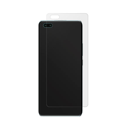 HisenseInfinity H60 5G mit aufgebrachter dipos Displayschutzfolie, die lästige Fingerabdrücke minimiert