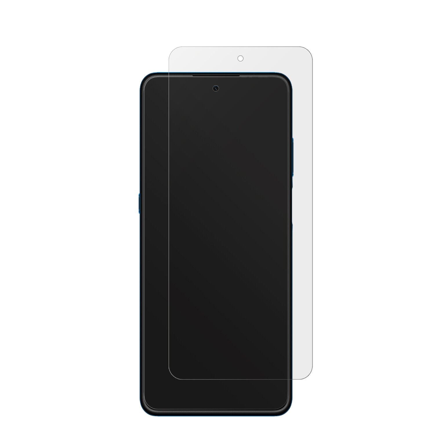 HisenseInfinity H60 Lite mit aufgebrachter dipos Displayschutzfolie, die lästige Fingerabdrücke minimiert