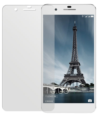 Honor 6 PlusHuawei mit aufgebrachter dipos Displayschutzfolie, die lästige Fingerabdrücke minimiert