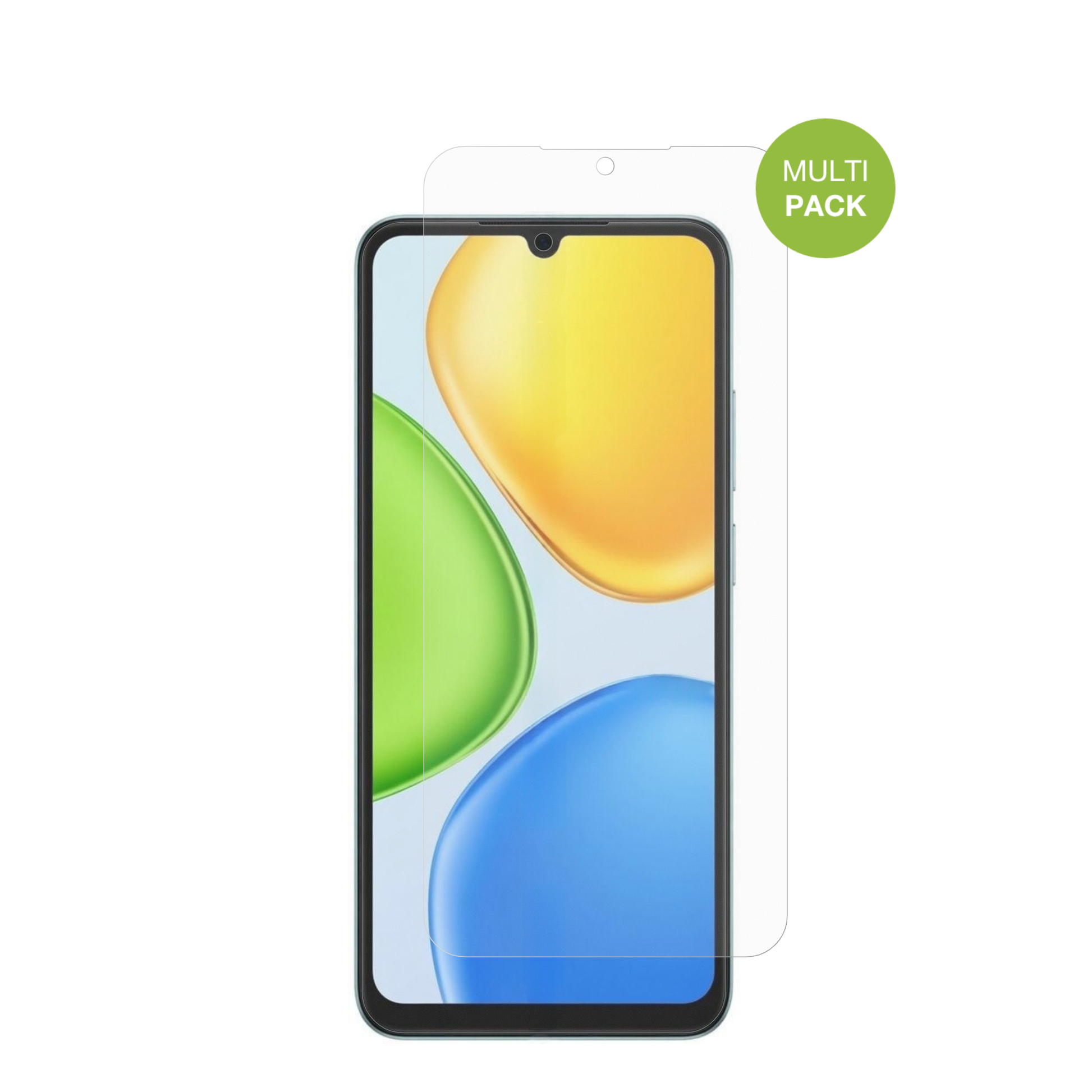 HonorPlay 80 mit aufgebrachter dipos Displayschutzfolie, die lästige Fingerabdrücke minimiert