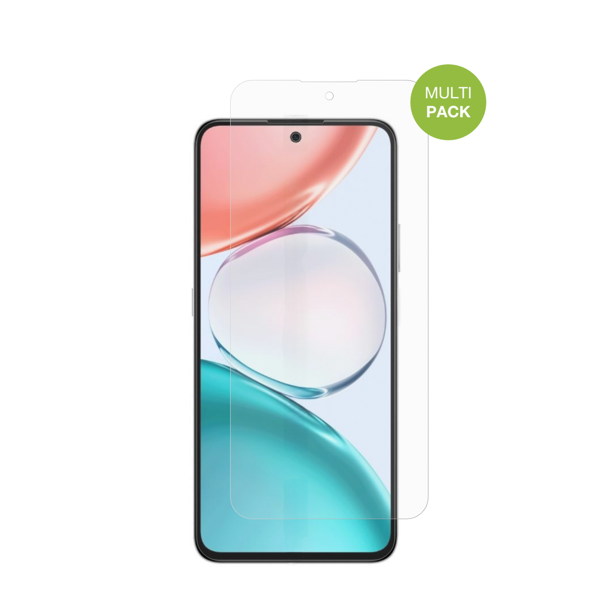 HonorPlay 80 Pro mit aufgebrachter dipos Displayschutzfolie, die lästige Fingerabdrücke minimiert