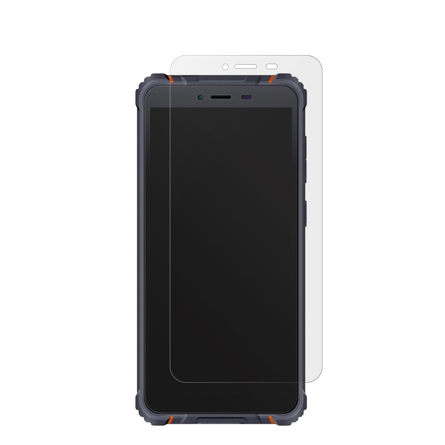 HotwavT5 Max mit aufgebrachter dipos Displayschutzfolie, die lästige Fingerabdrücke minimiert