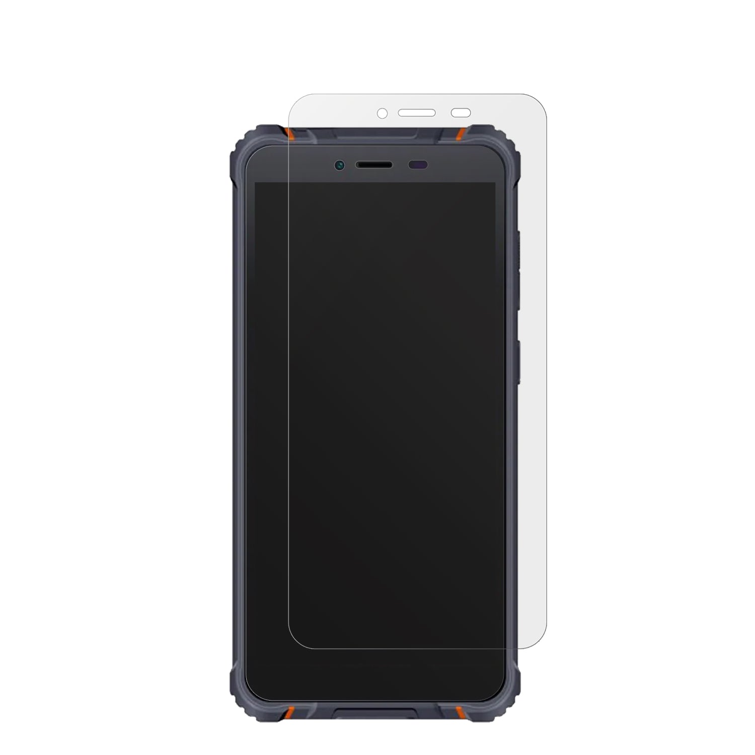 HotwavT5 Max mit aufgebrachter dipos Displayschutzfolie, die lästige Fingerabdrücke minimiert