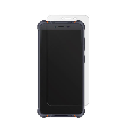 HotwavT5 Max mit aufgebrachter dipos Displayschutzfolie, die lästige Fingerabdrücke minimiert