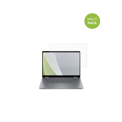 HPOmniBook X Flip 14-fk0773ng mit aufgebrachter dipos Displayschutzfolie, die lästige Fingerabdrücke minimiert