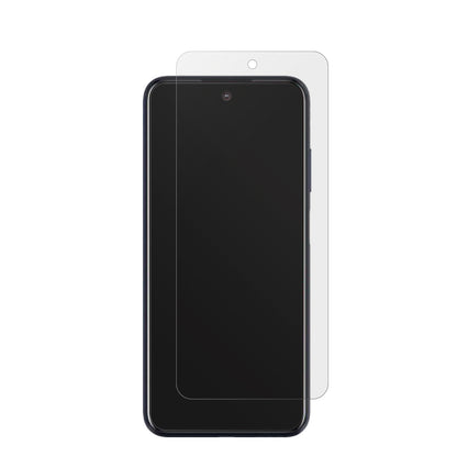 HTCDesire 21 Pro mit aufgebrachter dipos Displayschutzfolie, die lästige Fingerabdrücke minimiert