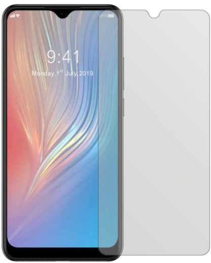 HTCWildfire X mit aufgebrachter dipos Displayschutzfolie, die lästige Fingerabdrücke minimiert