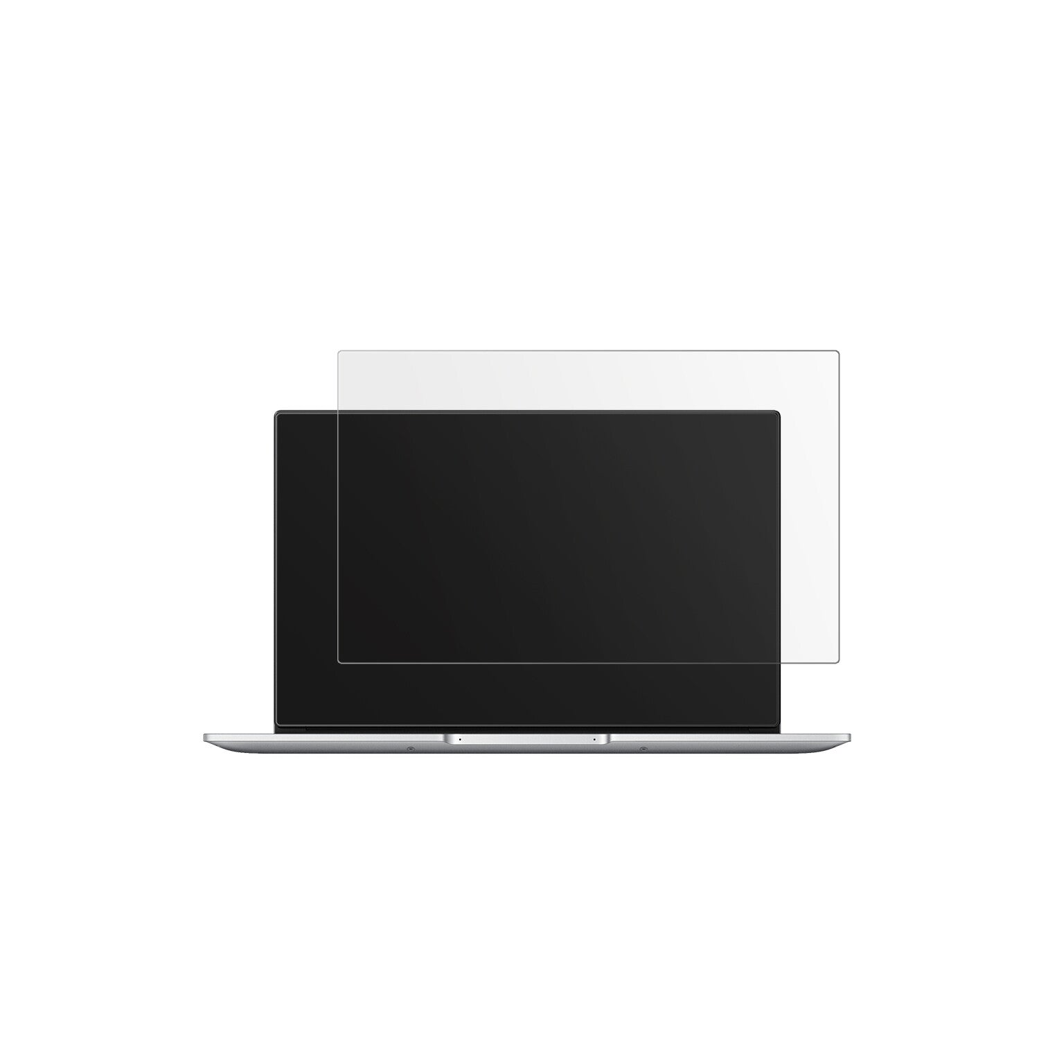 HuaweiMatebook 14 mit aufgebrachter dipos Displayschutzfolie, die lästige Fingerabdrücke minimiert