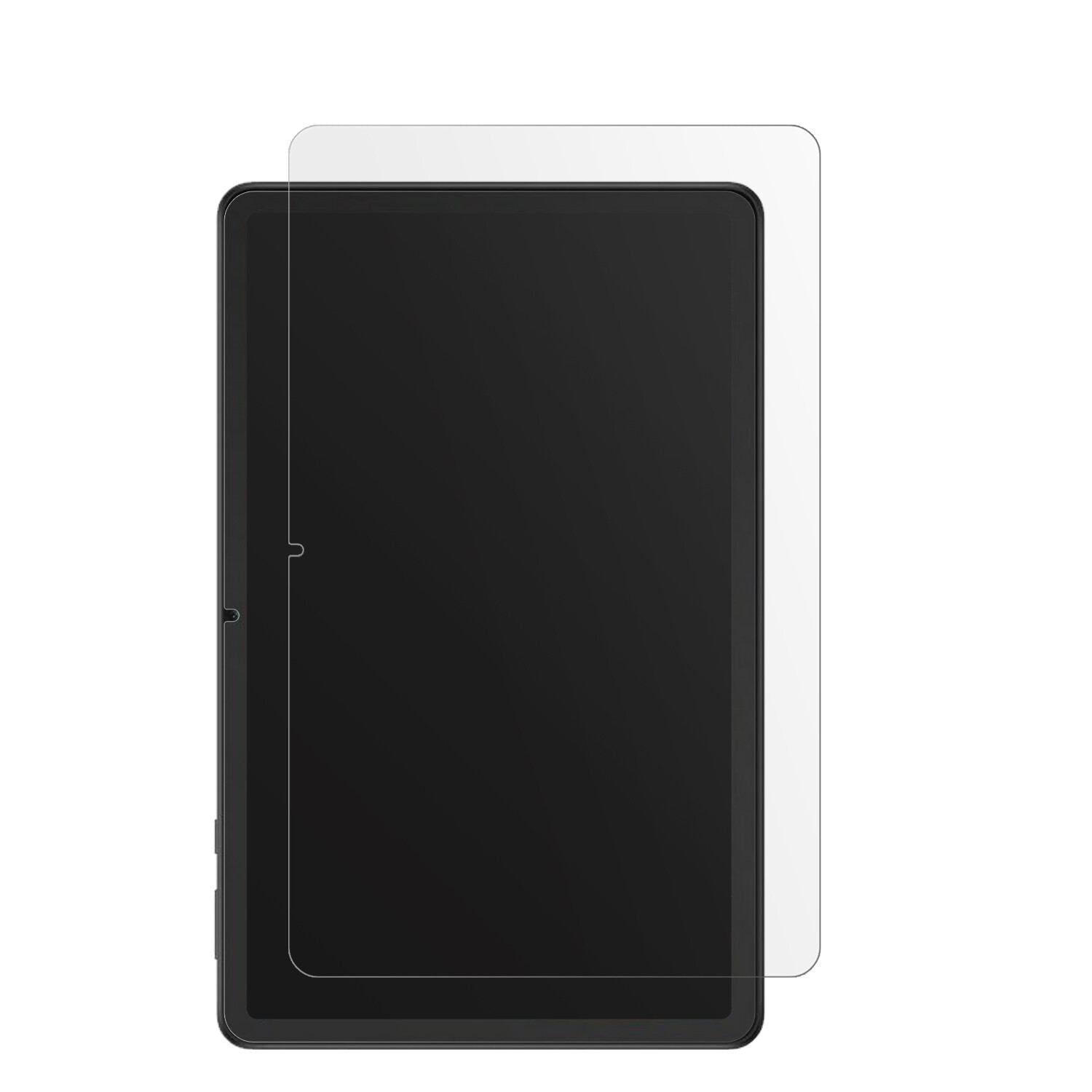 HuaweiMatePad SE mit aufgebrachter dipos Displayschutzfolie, die lästige Fingerabdrücke minimiert