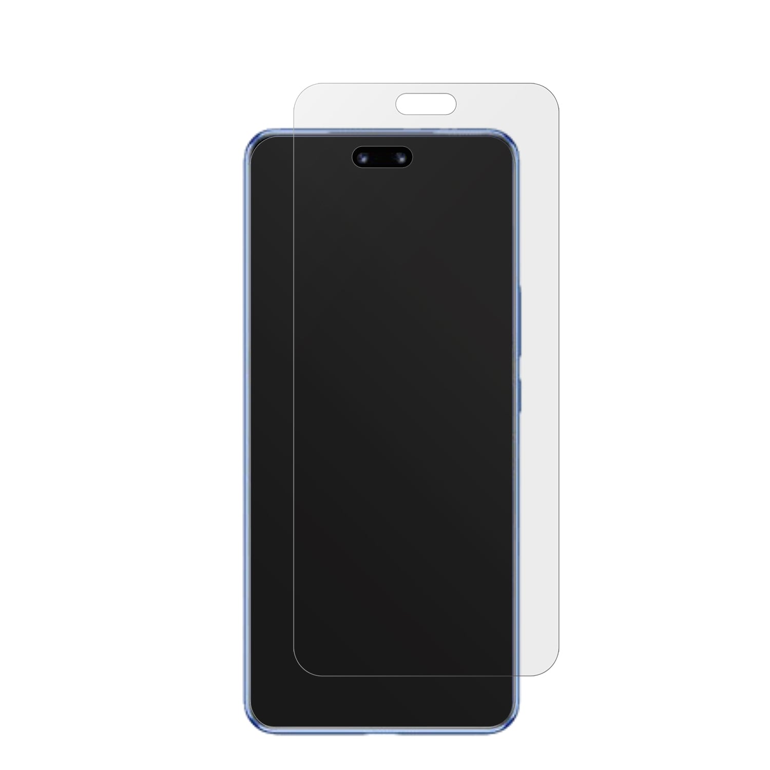 HuaweiNova 12 Pro mit aufgebrachter dipos Displayschutzfolie, die lästige Fingerabdrücke minimiert