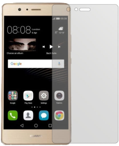 HuaweiP9 Lite 2017 mit aufgebrachter dipos Displayschutzfolie, die lästige Fingerabdrücke minimiert