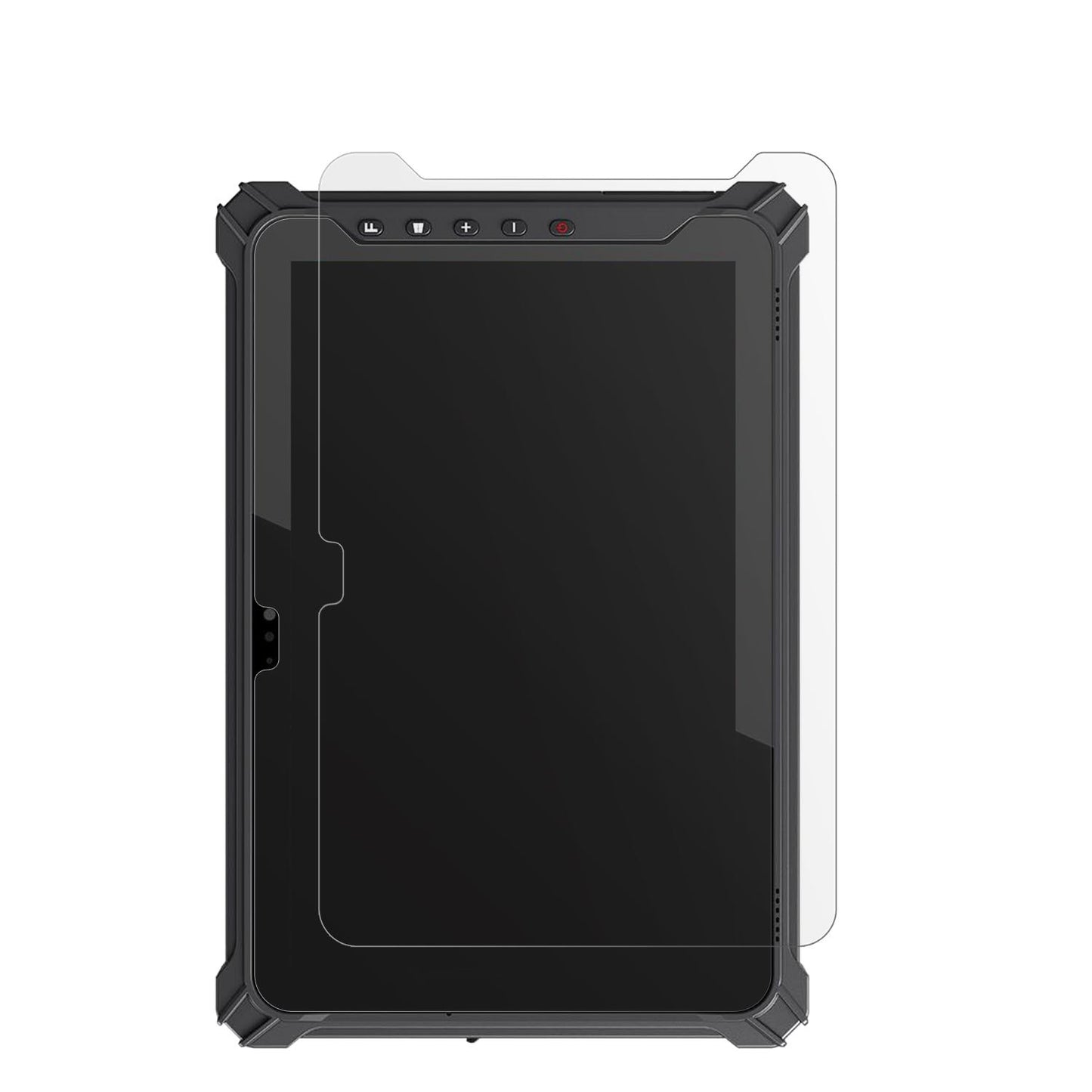 iEdgeT10W 10.1 Zoll mit aufgebrachter dipos Displayschutzfolie, die lästige Fingerabdrücke minimiert