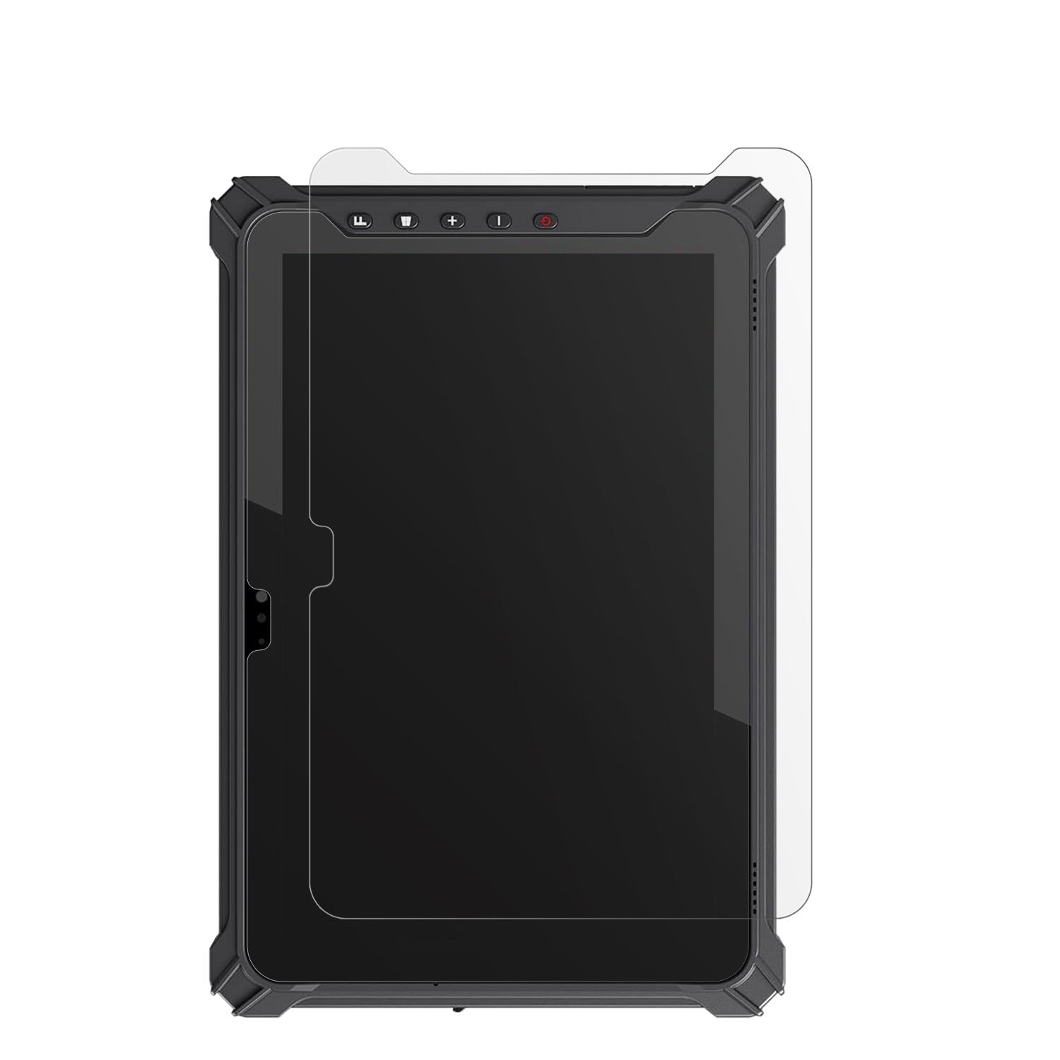 iEdgeT10W 10.1 Zoll mit aufgebrachter dipos Displayschutzfolie, die lästige Fingerabdrücke minimiert