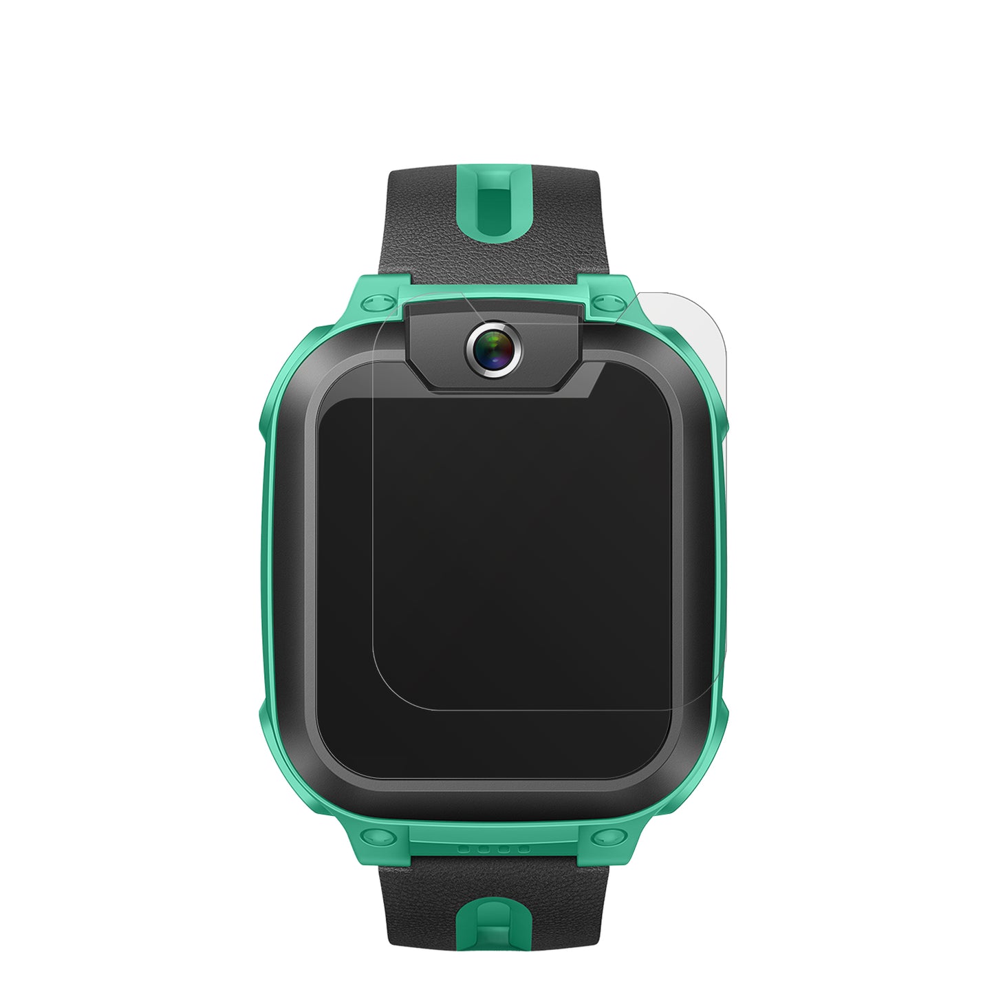 ImooWatch Phone Z1 mit aufgebrachter dipos Displayschutzfolie, die lästige Fingerabdrücke minimiert