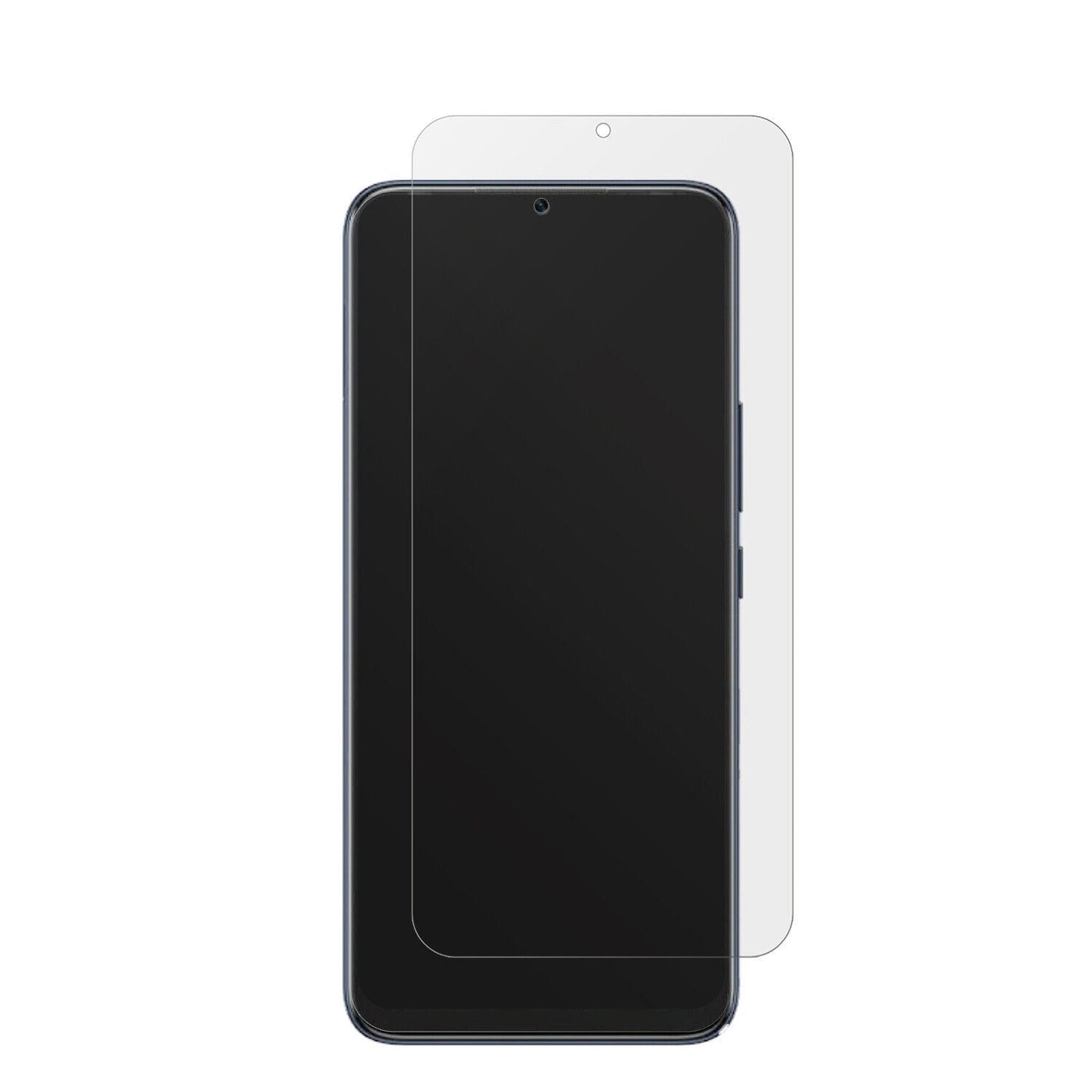 InfinixHot 20i mit aufgebrachter dipos Displayschutzfolie, die lästige Fingerabdrücke minimiert