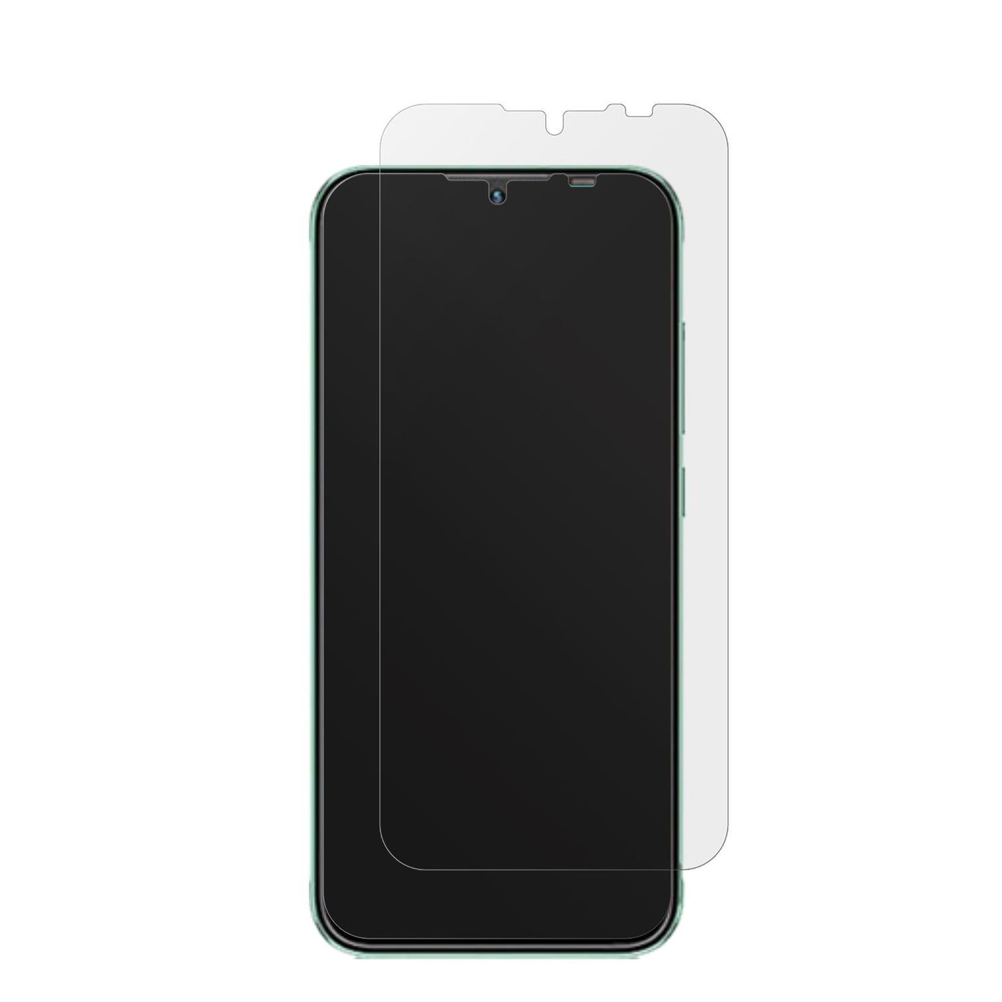 InfinixSmart HD 2021 mit aufgebrachter dipos Displayschutzfolie, die lästige Fingerabdrücke minimiert