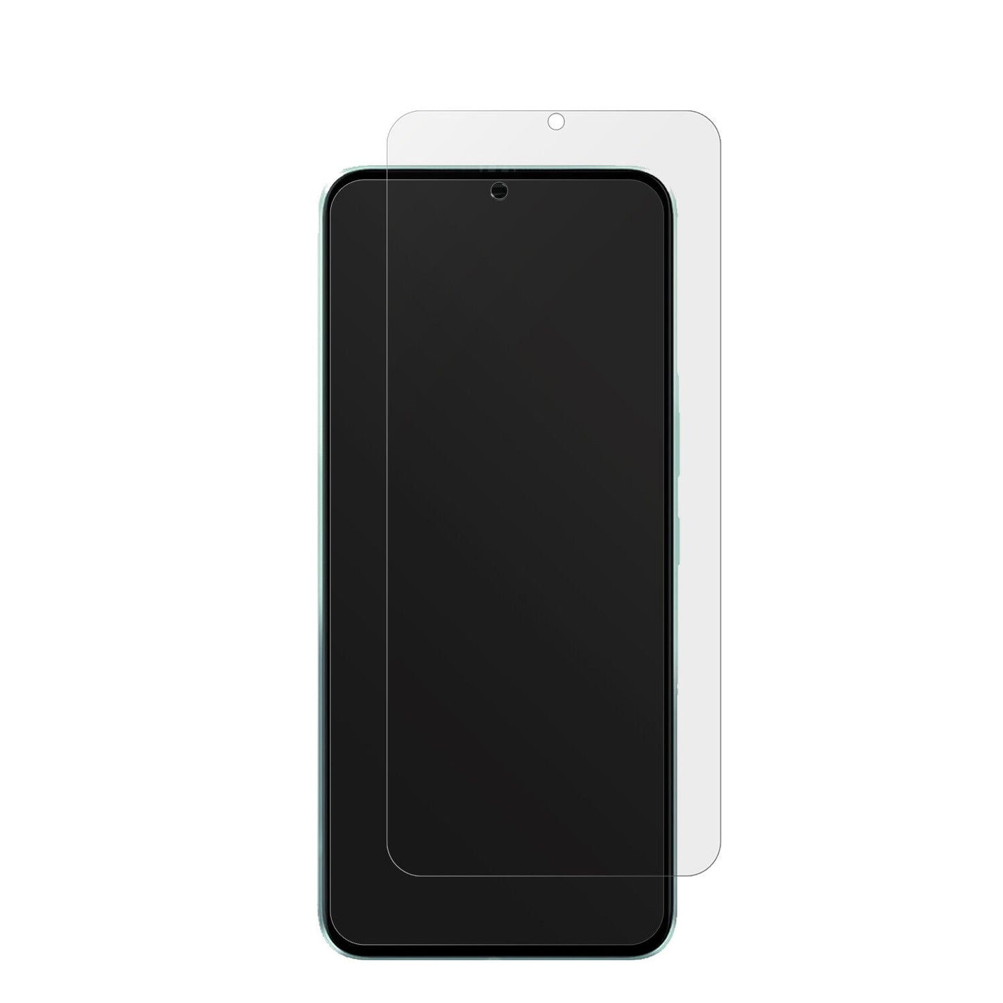ItelVision 3 Plus mit aufgebrachter dipos Displayschutzfolie, die lästige Fingerabdrücke minimiert