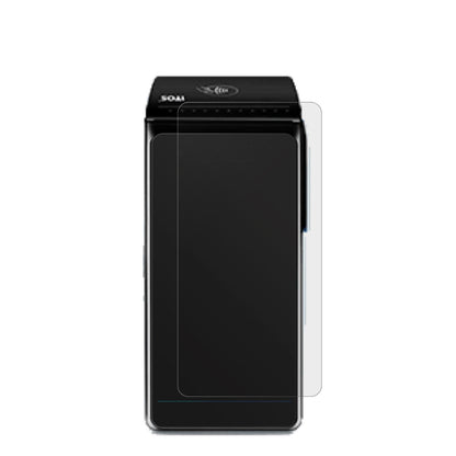 ItosCM5 mit aufgebrachter dipos Displayschutzfolie, die lästige Fingerabdrücke minimiert