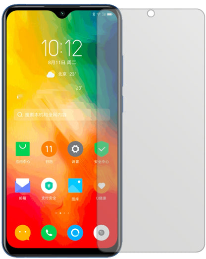 LenovoK6 Enjoy mit aufgebrachter dipos Displayschutzfolie, die lästige Fingerabdrücke minimiert