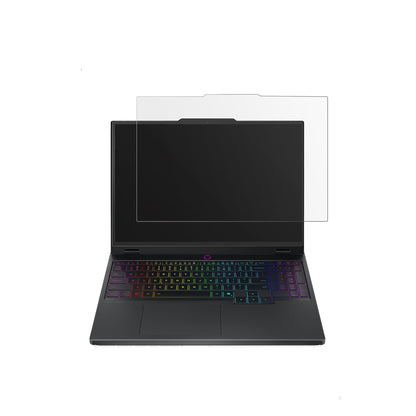 LenovoLegion 5 15IRX10 mit aufgebrachter dipos Displayschutzfolie, die lästige Fingerabdrücke minimiert
