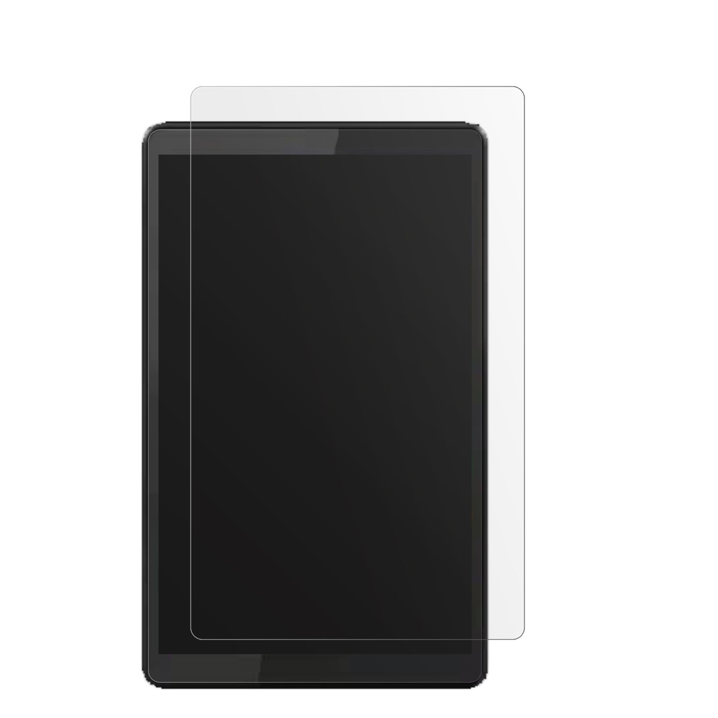 LenovoTab M8 Gen 3 mit aufgebrachter dipos Displayschutzfolie, die lästige Fingerabdrücke minimiert