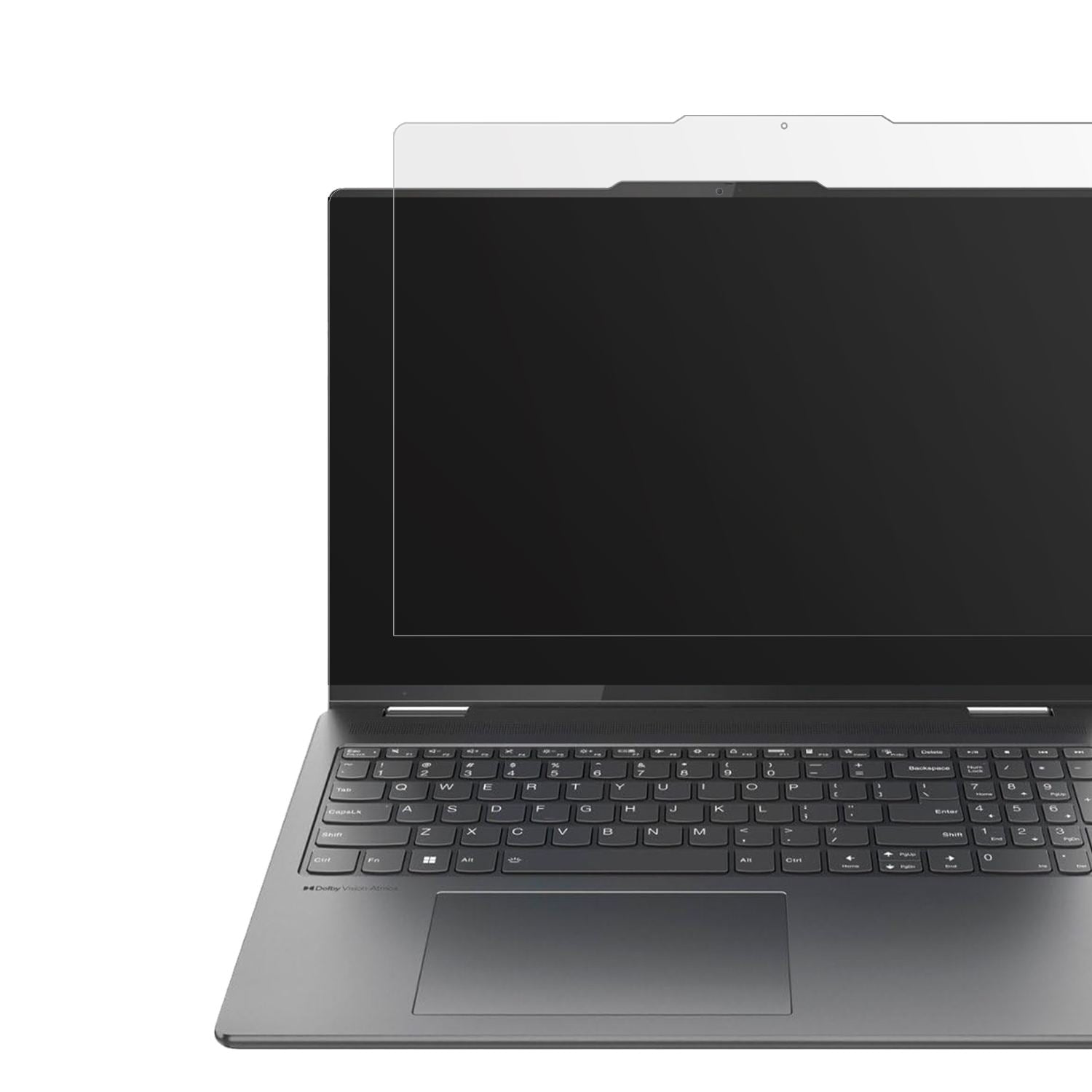 LenovoYoga 7i 10. Gen 16 Zoll mit aufgebrachter dipos Displayschutzfolie, die lästige Fingerabdrücke minimiert