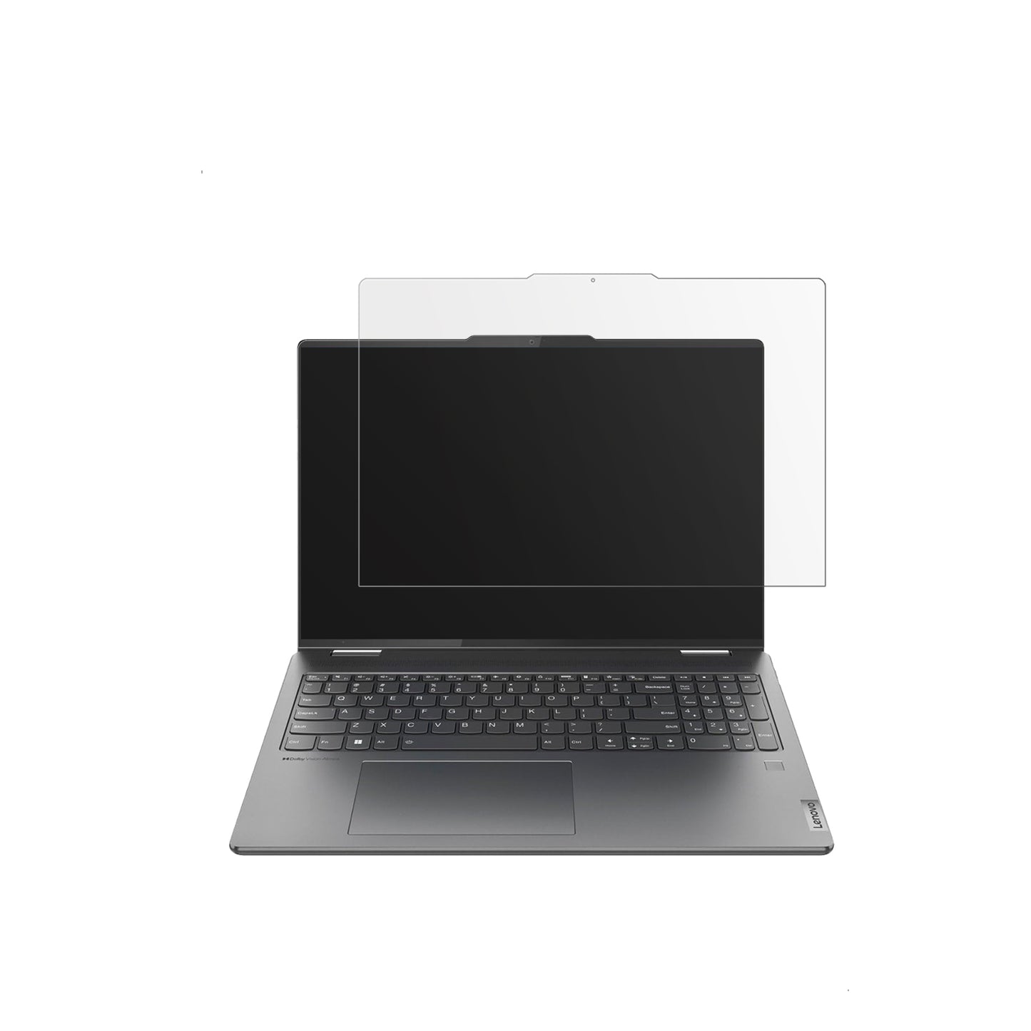 LenovoYoga 7i Gen 10 14 Zoll mit aufgebrachter dipos Displayschutzfolie, die lästige Fingerabdrücke minimiert