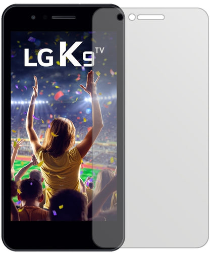 LGK9 mit aufgebrachter dipos Displayschutzfolie, die lästige Fingerabdrücke minimiert