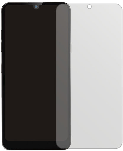 LGXpress Plus 3 mit aufgebrachter dipos Displayschutzfolie, die lästige Fingerabdrücke minimiert