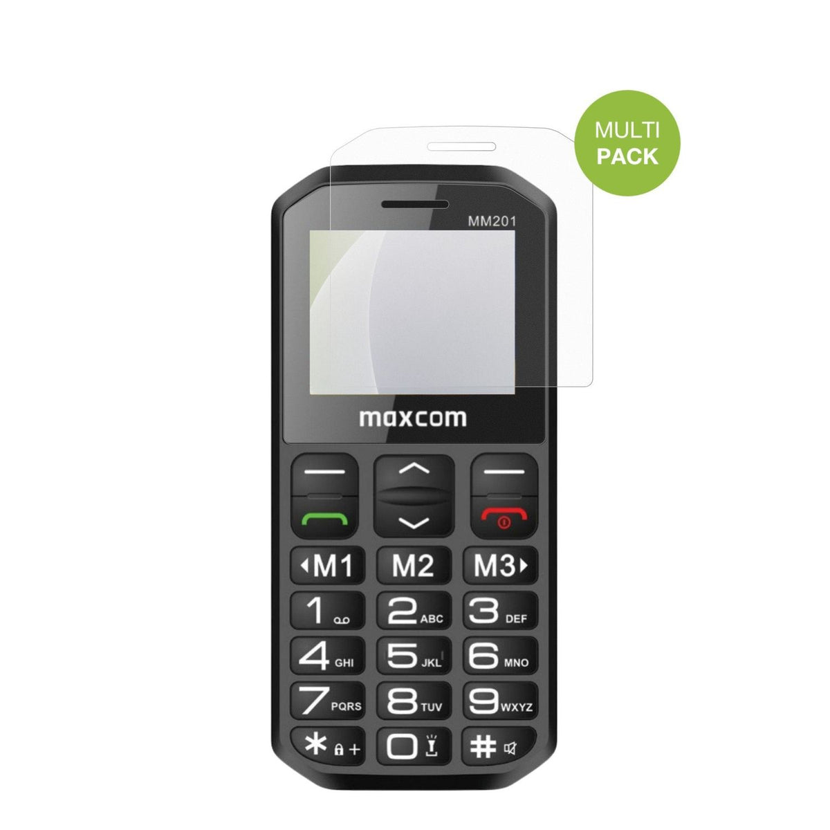 4x Screen Protector for MaxCom MM201 Protection Anti Glare dipos