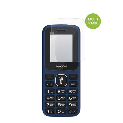 MaxviC32 mit aufgebrachter dipos Displayschutzfolie, die lästige Fingerabdrücke minimiert