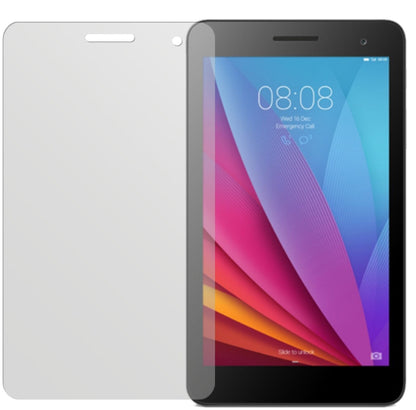 Mediapad T1 7.0Huawei mit aufgebrachter dipos Displayschutzfolie, die lästige Fingerabdrücke minimiert
