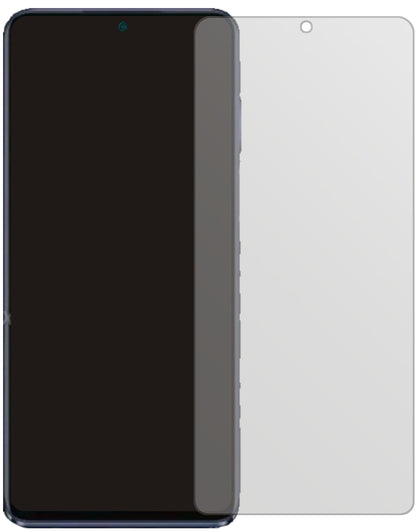 MotorolaMoto G Stylus (2022) mit aufgebrachter dipos Displayschutzfolie, die lästige Fingerabdrücke minimiert