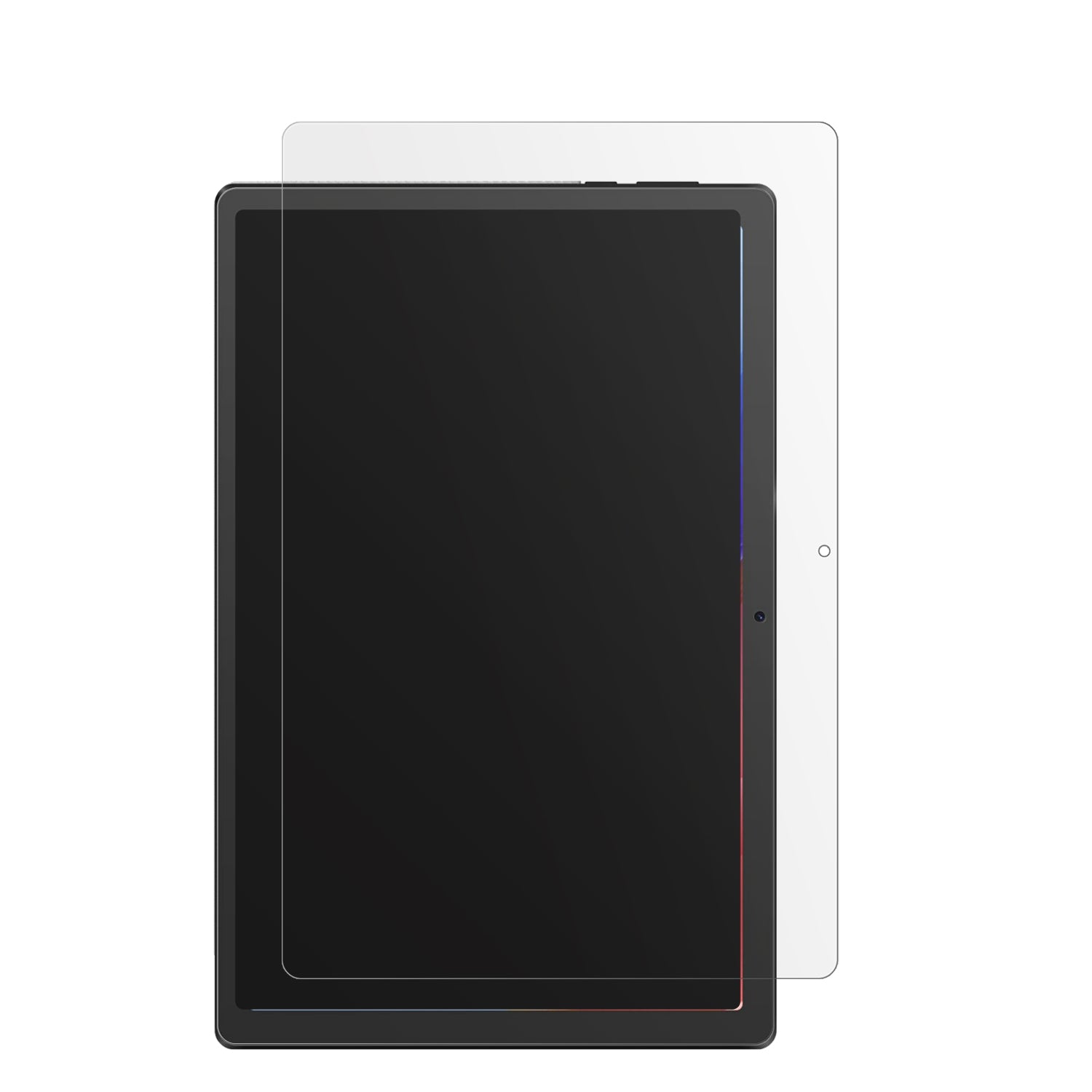 MouikeiTablet 10 Zoll mit aufgebrachter dipos Displayschutzfolie, die lästige Fingerabdrücke minimiert