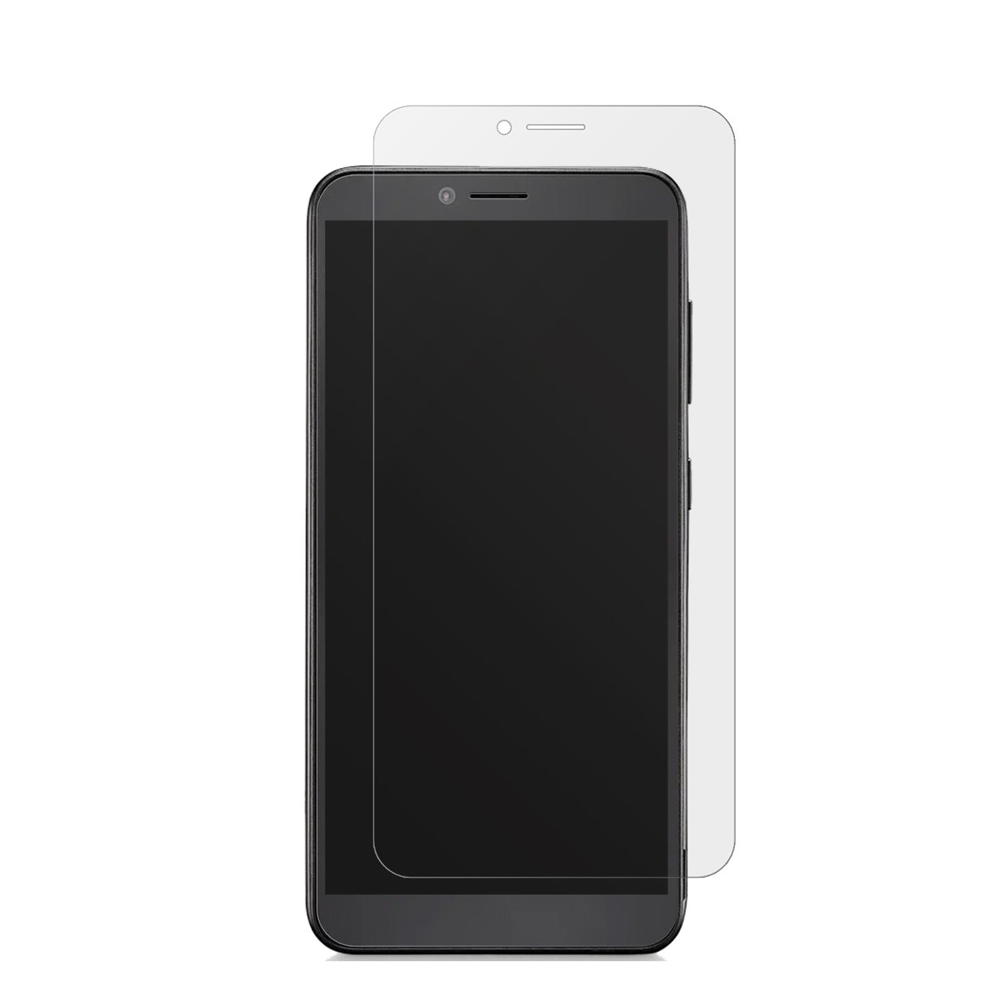 MultilaserF Pro 2 P9152 mit aufgebrachter dipos Displayschutzfolie, die lästige Fingerabdrücke minimiert