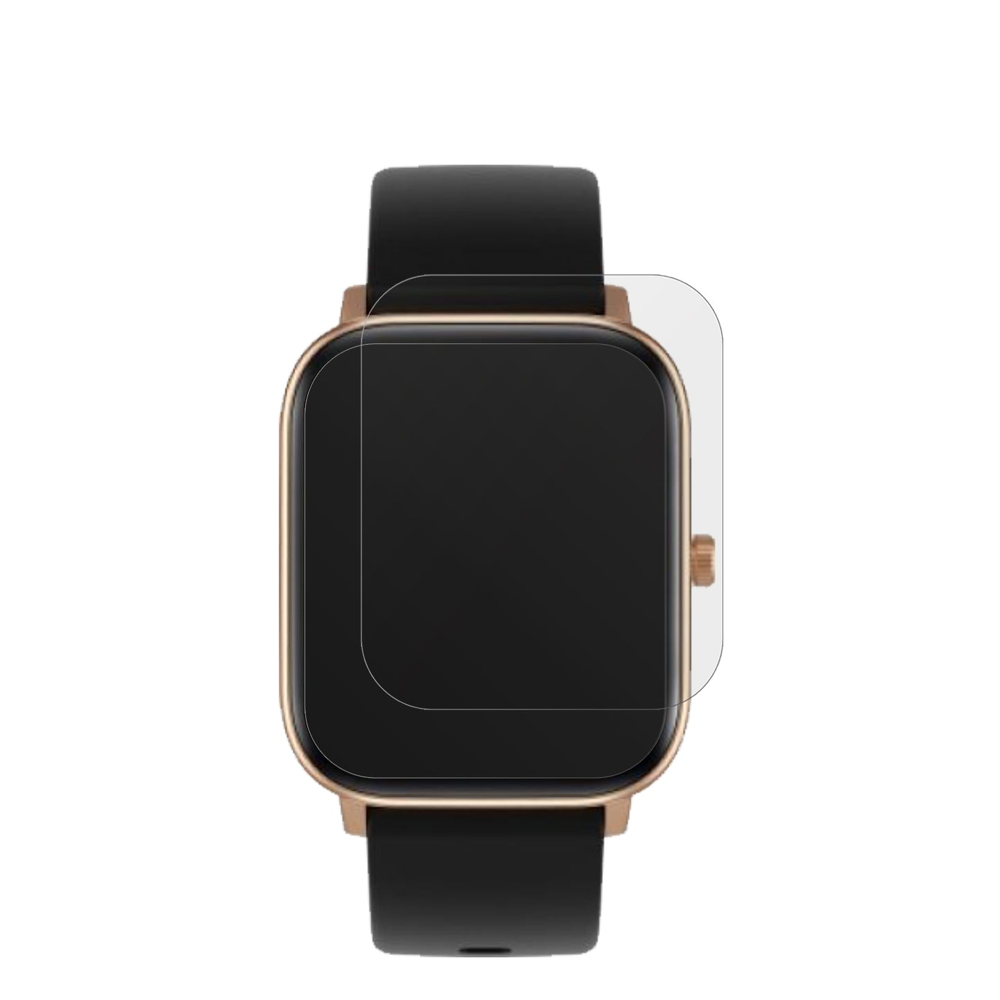 NoiseColorFit Icon 2 mit aufgebrachter dipos Displayschutzfolie, die lästige Fingerabdrücke minimiert