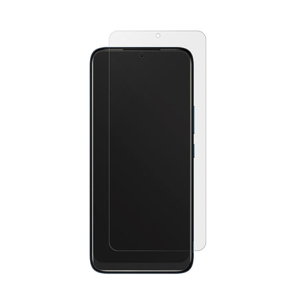 NokiaC12 mit aufgebrachter dipos Displayschutzfolie, die lästige Fingerabdrücke minimiert