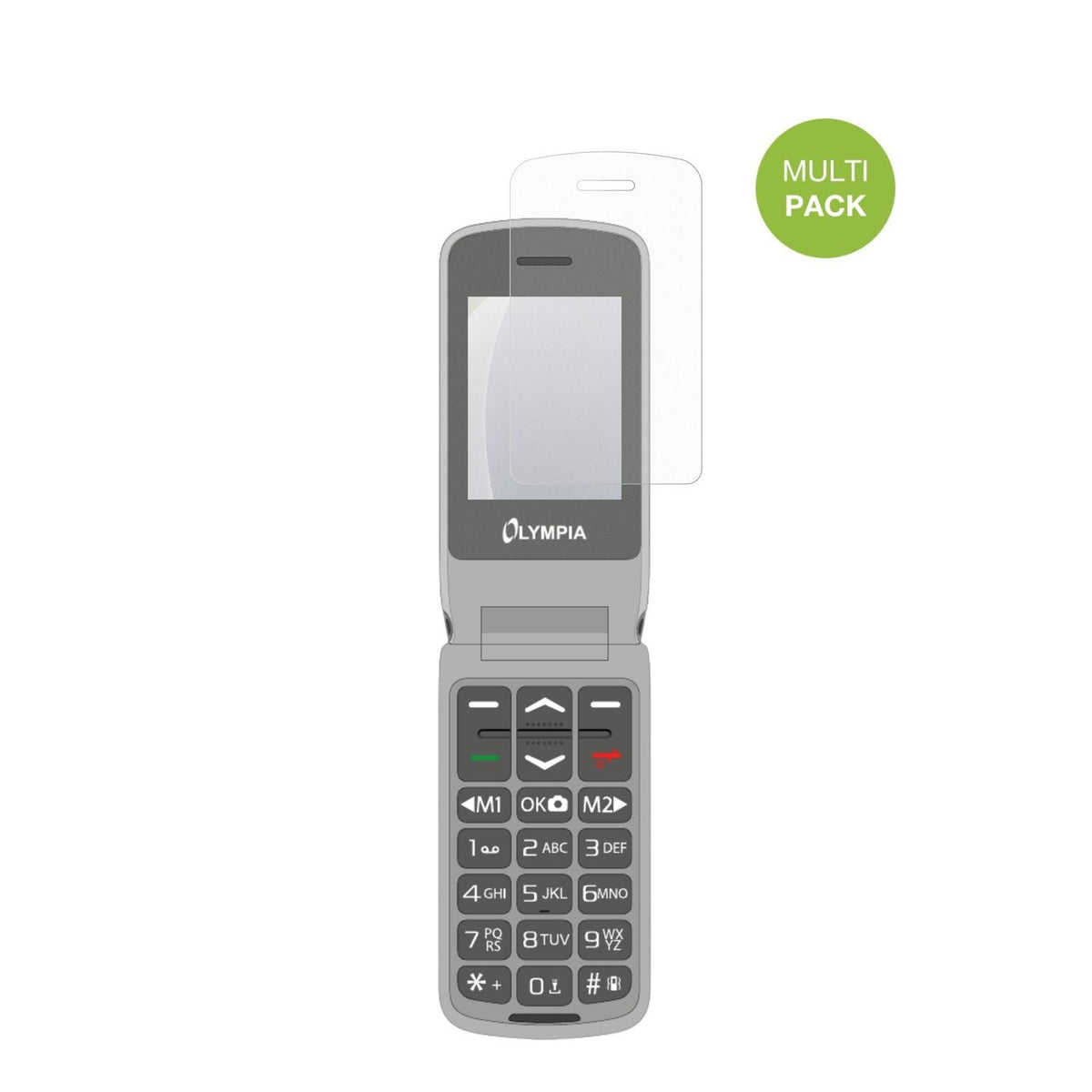 4x Screen Protector for Olympia Style Duo 4G Protection Anti Glare dipos